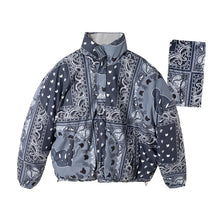 Load image into Gallery viewer, Sicilian Men&#39;s Wear 2020 Winter New Stand-up Collar Warm Short Padded Jacket Both sides wear trendy loose padded coat
