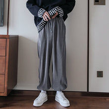 Load image into Gallery viewer, Sicilian Men&#39;s Fall New Loose Folded Sweatpants Men&#39;s Trend Drawstring Drawstring Casual Pants Gray Sweatpants
