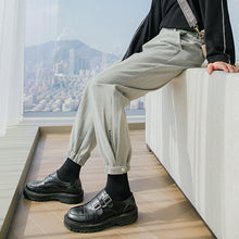 Load image into Gallery viewer, Sicilian men&#39;s winter new men&#39;s trousers trend thicker embroidered trousers pants youth loose casual pants 4523172861019 4523172861018 4523172861021 4523172861020
