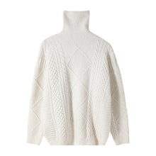Load image into Gallery viewer, Sicilian men&#39;s winter new thick turtleneck sweater twist color Korean trend handsome men&#39;s sweater
