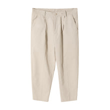 Load image into Gallery viewer, Sicilian men&#39;s summer straight casual pants men&#39;s Korean version of the trend of men&#39;s trousers loose nine-point suit pants
