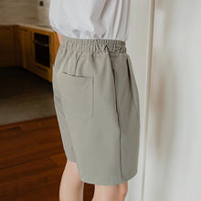 Load image into Gallery viewer, Sicilian men&#39;s summer thin casual five-point pants male Korean version of the trend of men&#39;s loose straight black shorts

