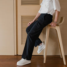 Load image into Gallery viewer, Sicilian men&#39;s summer casual pants men&#39;s Korean style trendy men&#39;s trousers loose straight drape mopping pants
