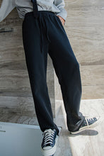 Load image into Gallery viewer, Sicilian men&#39;s loose straight-leg casual pants, men&#39;s black trendy sports pants, men&#39;s trousers, mopping pants
