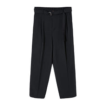Load image into Gallery viewer, Sicilian men&#39;s casual pants men&#39;s trend loose straight-leg suit pants men&#39;s nine-point ice silk trousers
