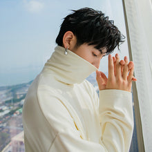 Load image into Gallery viewer, Sicilian men&#39;s autumn and winter new high-neck bottoming long-sleeved T-shirt Korean version of the trend in the casual all-match shirt men
