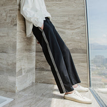 Load image into Gallery viewer, Sicilian men&#39;s autumn loose straight-leg casual pants men&#39;s Korean version of the trend men&#39;s sports drape wide-leg pants
