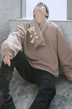 Load image into Gallery viewer, Sicilian men&#39;s Korean style lazy bear sweater men&#39;s loose round neck trend wild 2020 autumn tops
