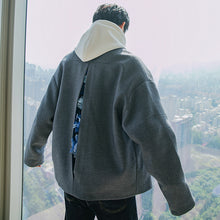 Load image into Gallery viewer, CHIC ERROxCHENGGUANG WANG joint design cracked top Korean style trendy suit jacket
