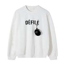 Load image into Gallery viewer, Sicilian men&#39;s spring new pullover sweater printed letters casual wild round neck long sleeve men&#39;s Korean version of the trend
