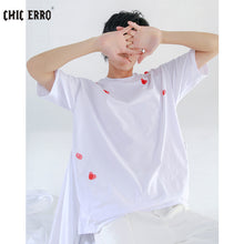 Load image into Gallery viewer, Sicilian men&#39;s love printing short-sleeved T-shirt men&#39;s 2021 new trend ins youth t-shirt top
