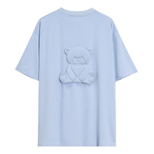 Load image into Gallery viewer, Sicilian men&#39;s t-shirt men&#39;s short-sleeved tide brand wild summer casual bear youth loose round neck t-shirt
