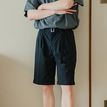 Load image into Gallery viewer, Sicilian men&#39;s summer thin suit five-point pants male Korean version of the trend loose men&#39;s casual suit shorts

