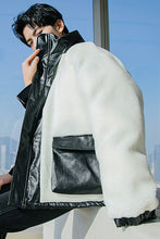 Load image into Gallery viewer, Sicilian Men&#39;s Men&#39;s Stand Collar Jacket Trend Loose Leather Clothes Korean Style Handsome Thick Bread Clothes

