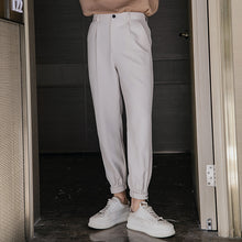 Load image into Gallery viewer, Sicilian men&#39;s loose pants, men&#39;s spring and autumn casual trend, all-match adolescent students, slits and ankle-length pants
