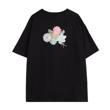 Load image into Gallery viewer, Sicilian men&#39;s 2021 new flower embroidery short-sleeved T-shirt men&#39;s summer casual all-match trend t-shirt top
