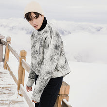 Load image into Gallery viewer, 【Spot quick delivery】All-match men&#39;s loose and thick tie-dye long-sleeved round neck sweater male Korean version
