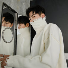 Load image into Gallery viewer, 【Spot quick delivery】Sicilian Men&#39;s Lazy Turtleneck Sweater Sweater Men&#39;s Spring and Autumn
