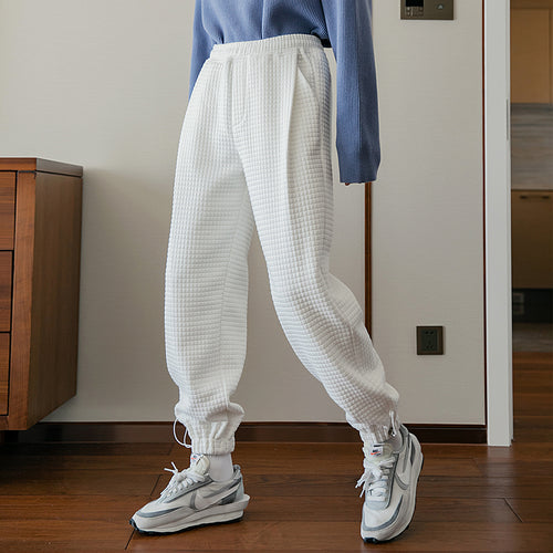 Sicilian Men's Winter New Casual Pants Trend Loose Pants Youth Knitted Polka Dot All-match Pants 4693868718860 4693868718861 4693868718858 4693868718859