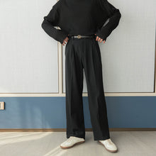 Load image into Gallery viewer, Sicilian men&#39;s autumn casual pants men&#39;s Korean version of the trend of men&#39;s drape trousers loose fall wide-leg pants
