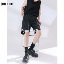 Load image into Gallery viewer, Sicilian men&#39;s casual shorts men&#39;s summer thin style outer wear contrast stitching youth trend loose sweatpants
