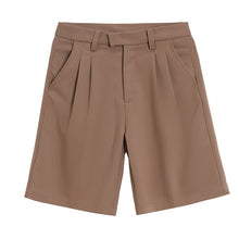 Load image into Gallery viewer, Sicilian men&#39;s summer thin section men&#39;s Korean style trousers tide brand loose straight suit shorts men&#39;s five-point pants
