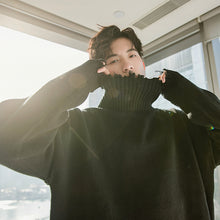 Load image into Gallery viewer, 【Spot quick delivery】Sicilian Men&#39;s Lazy Turtleneck Sweater Sweater Men&#39;s Spring and Autumn
