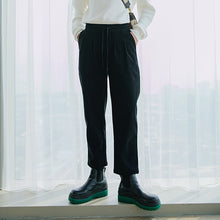 Load image into Gallery viewer, Sicilian men&#39;s winter new casual pants trend loose corduroy straight-leg pants pure color versatile men&#39;s trousers
