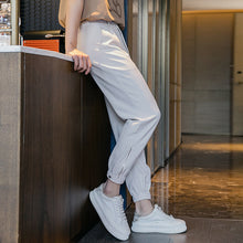 Load image into Gallery viewer, Sicilian men&#39;s wear 2021 new trendy brand ins port style slit waist pants boys spring and autumn casual trousers
