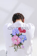 Load image into Gallery viewer, Sicilian men&#39;s 2021 new embroidery printing short-sleeved t-shirt men&#39;s summer handsome and loose ins tide brand compassionate
