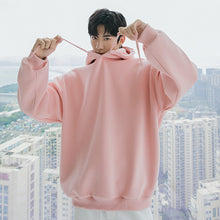 Load image into Gallery viewer, Sicilian men&#39;s autumn and winter models solid color long-sleeved sports jacket casual trend loose youth hooded sweater
