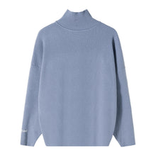 Load image into Gallery viewer, Sicilian men&#39;s winter new youth high-neck sweater embroidery letters loose casual men&#39;s bottoming shirt
