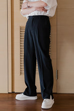 Load image into Gallery viewer, Sicilian men&#39;s summer casual pants men&#39;s Korean style trendy men&#39;s trousers loose straight drape mopping pants
