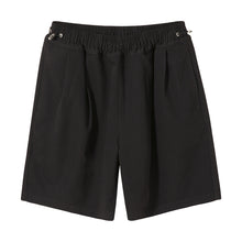 Load image into Gallery viewer, Sicilian men&#39;s summer thin casual five-point pants male Korean version of the trend of men&#39;s loose straight black shorts
