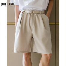 Load image into Gallery viewer, Sicilian men&#39;s wear 2021 new vertical striped casual shorts men&#39;s summer wear loose and thin style handsome pants
