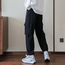 Load image into Gallery viewer, Sicilian Men&#39;s Spring New Cargo Pants Men&#39;s Trend Drawstring Drawstring Pants Men&#39;s Fall Loose Casual Pants
