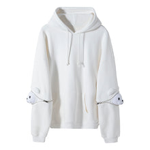 Load image into Gallery viewer, Sicilian men&#39;s winter new lazy style long-sleeved shirt cute white bear casual wild hooded sweater
