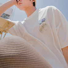 Load image into Gallery viewer, Sicilian men&#39;s summer casual short-sleeved t-shirt men&#39;s 2021 new men&#39;s round neck printing loose t-shirt
