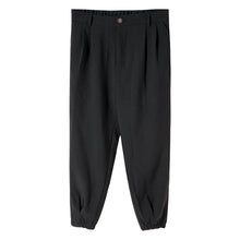 Load image into Gallery viewer, Sicilian men&#39;s autumn men&#39;s casual pants men&#39;s Korean version of the trend of nine points loose straight black trousers
