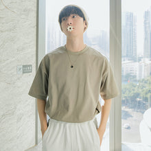Load image into Gallery viewer, Sicilian men&#39;s spring clothes new Korean short-sleeved T-shirt loose casual fashion inner base shirt shirt men 4554760416006 4554760416002 4727548102998 4727548102994
