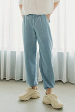 Load image into Gallery viewer, Sicilian men&#39;s summer thin casual pants men&#39;s Korean version of the trend loose nine-point beam pants men&#39;s jeans
