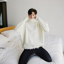 Load image into Gallery viewer, 【Spot quick delivery】Sicilian Men&#39;s Lazy Turtleneck Sweater Sweater Men&#39;s Spring and Autumn
