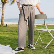 Load image into Gallery viewer, Sicilian Men&#39;s Casual Pants Men&#39;s Summer Thin Style All-match Loose Pants Trend Men&#39;s Straight Striped Cropped Pants 4777302727833 4777302727830 4777302727831 4777302727832
