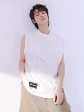 Load image into Gallery viewer, Sicilian men&#39;s sleeveless vest men&#39;s summer thin casual round neck t-shirt men&#39;s ins trend loose top
