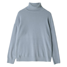 Load image into Gallery viewer, Sicilian men&#39;s bottoming sweater handsome spring and autumn men&#39;s loose lazy turtleneck sweater men
