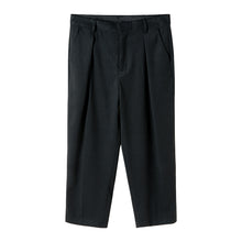 Load image into Gallery viewer, Sicilian men&#39;s casual pants men&#39;s Korean version of the trend of loose straight wide-leg trousers men&#39;s nine-point suit pants
