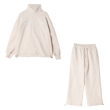 Load image into Gallery viewer, 【Spot quick delivery】Turtleneck sweater and leggings pants two-piece trend spring and autumn men&#39;s loose suit men
