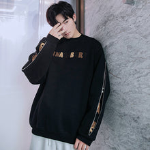 Load image into Gallery viewer, Sicilian Men&#39;s Spring Bear Flocking Long Sleeve Round Neck Sweater Boys Loose Trend All-match Design Top

