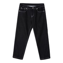 Load image into Gallery viewer, Sicilian Men&#39;s Fashion Men&#39;s Loose Straight Pants Men&#39;s Autumn Topline Casual Nine Jeans
