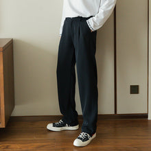 Load image into Gallery viewer, Sicilian men&#39;s all-match casual pants men&#39;s Korean loose straight leg drape wide leg pants men&#39;s mopping
